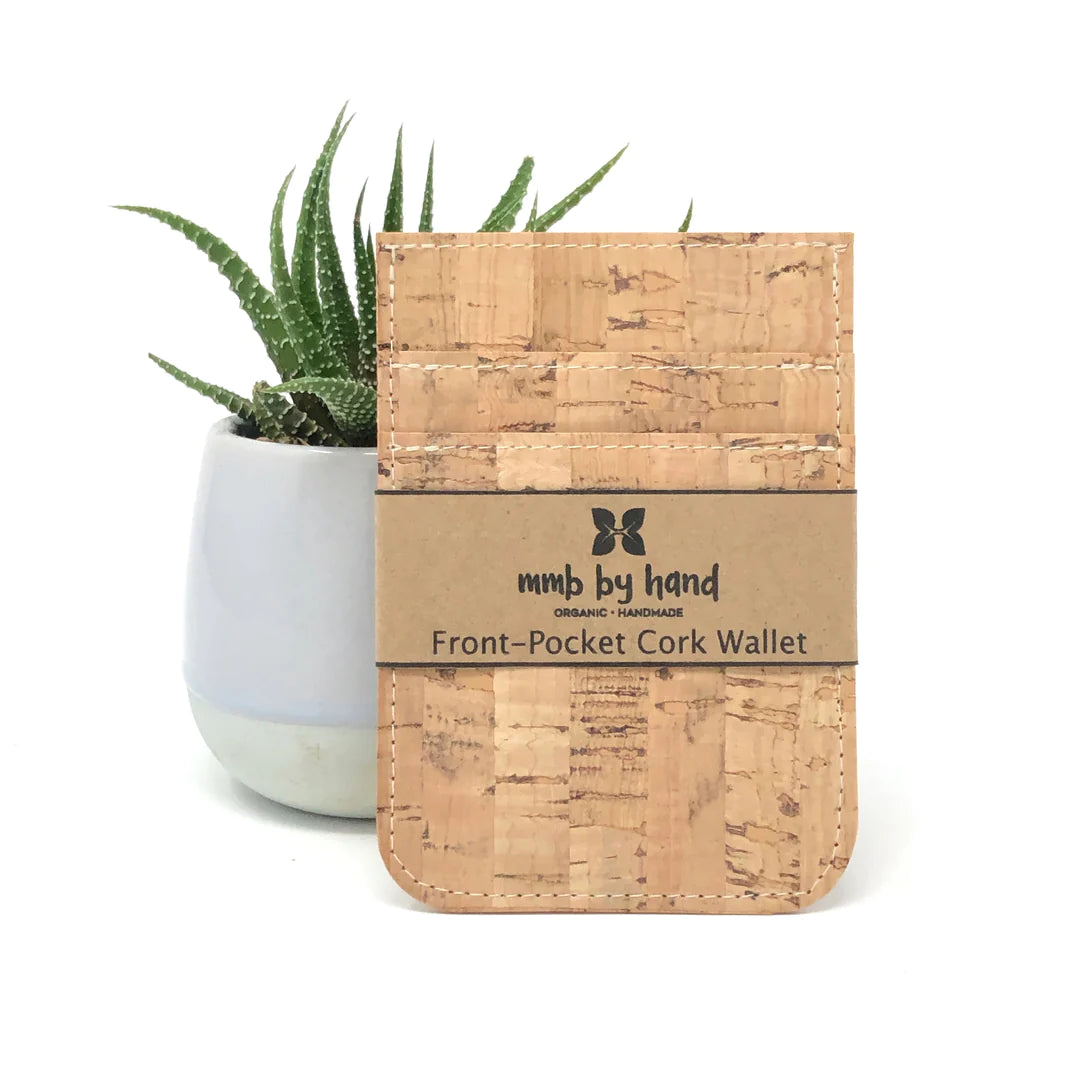 mmb by hand Front Pocket Wallet - Sustainable Cork