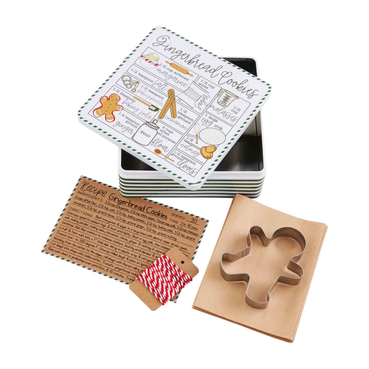 Gingerbread Cookie Tin Set