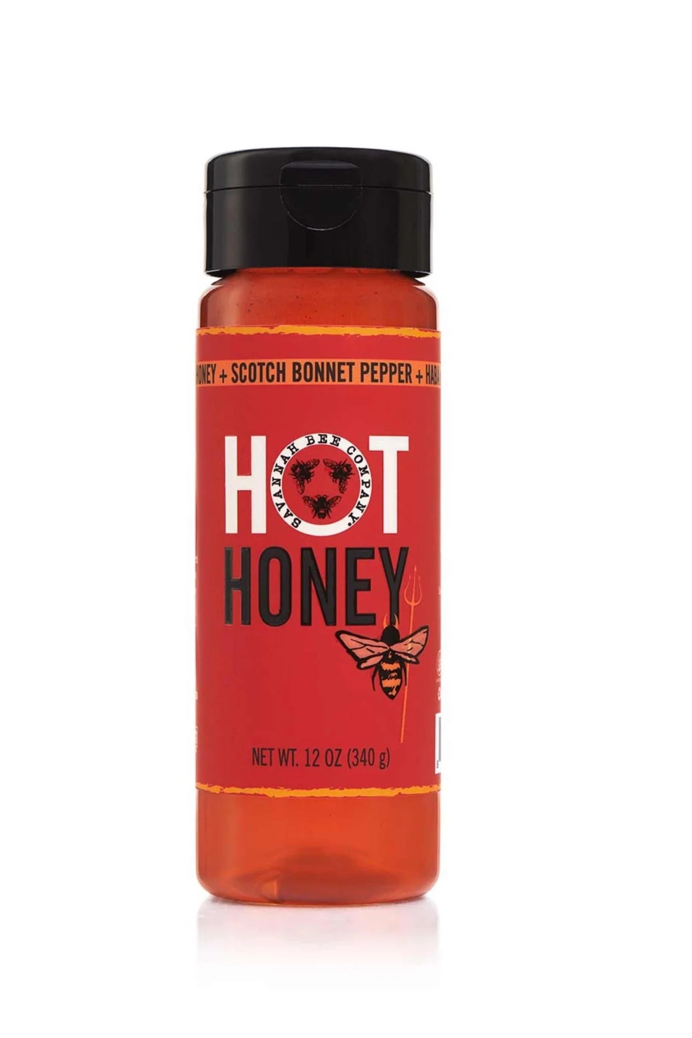 Savannah Bee Company- Hot Honey Squeeze Bottle 12oz