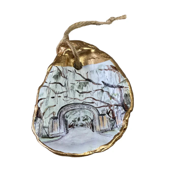Wormsloe Oyster Ornament