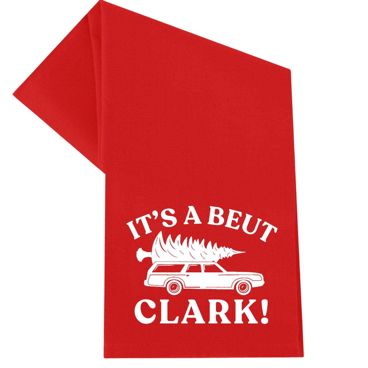 It's a beaut Clark tea towel