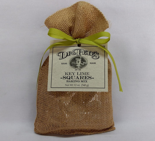 Key Lime Squares Baking Mix - Dr. Pete's Foods - Local Brand