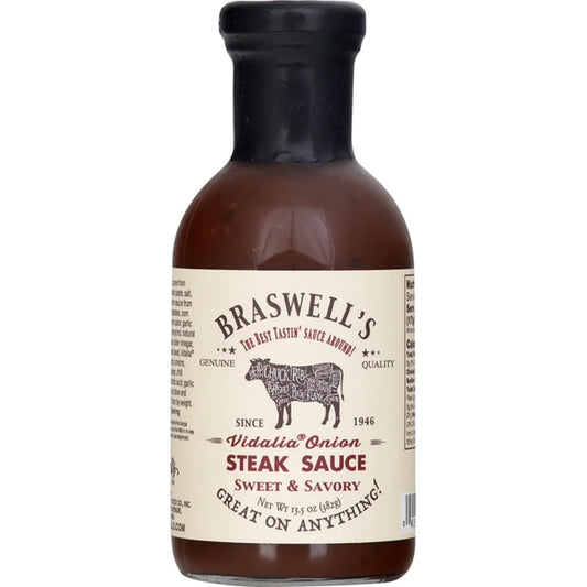Vidalia Onion Steak Sauce - Braswell's - Local Brand