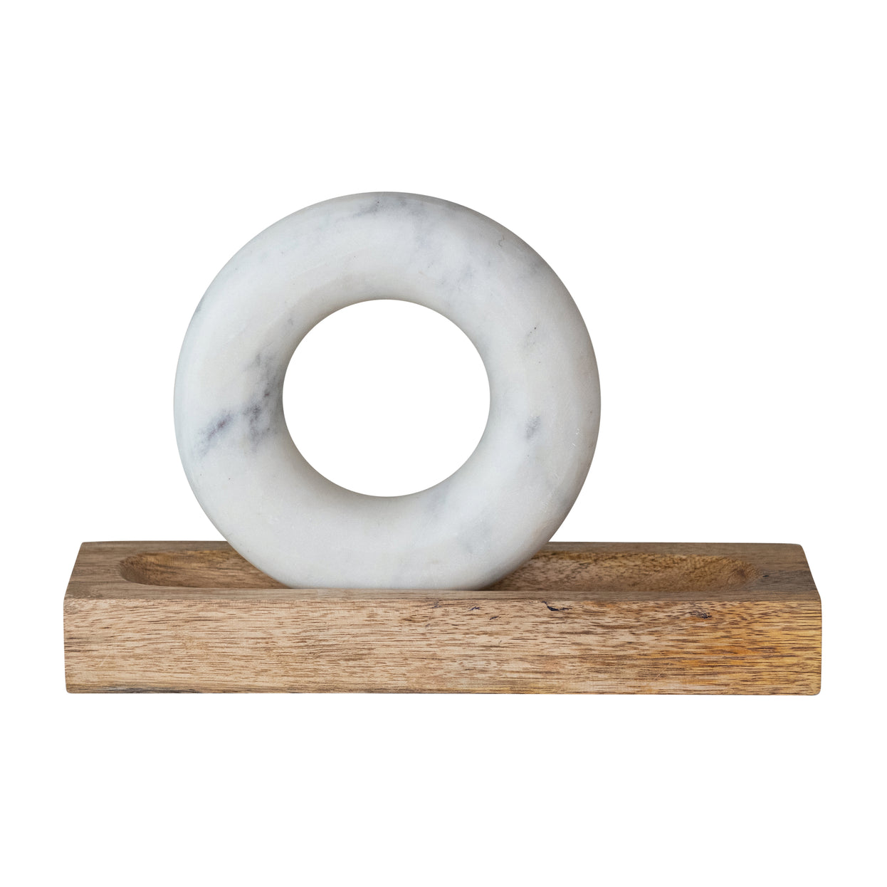 Mango Wood Mortar w/Ring Pestle