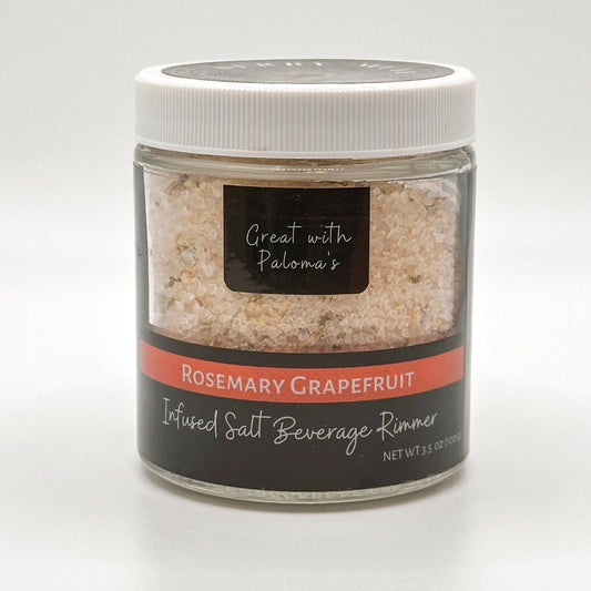 Derby Mule Rosemary Grapefruit Beverage Rimming Salt