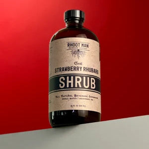 Rhoot Man Strawberry Rhubarb Shrub