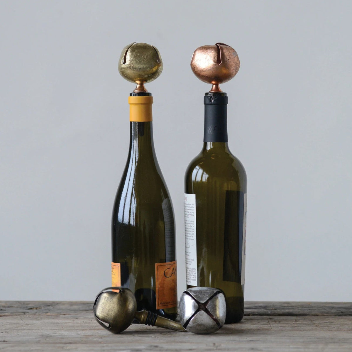 Jingle Bell Bottle Stopper