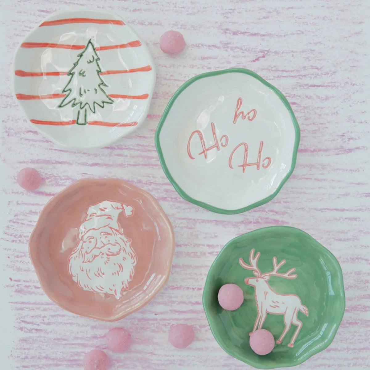 Stoneware Holiday Dish