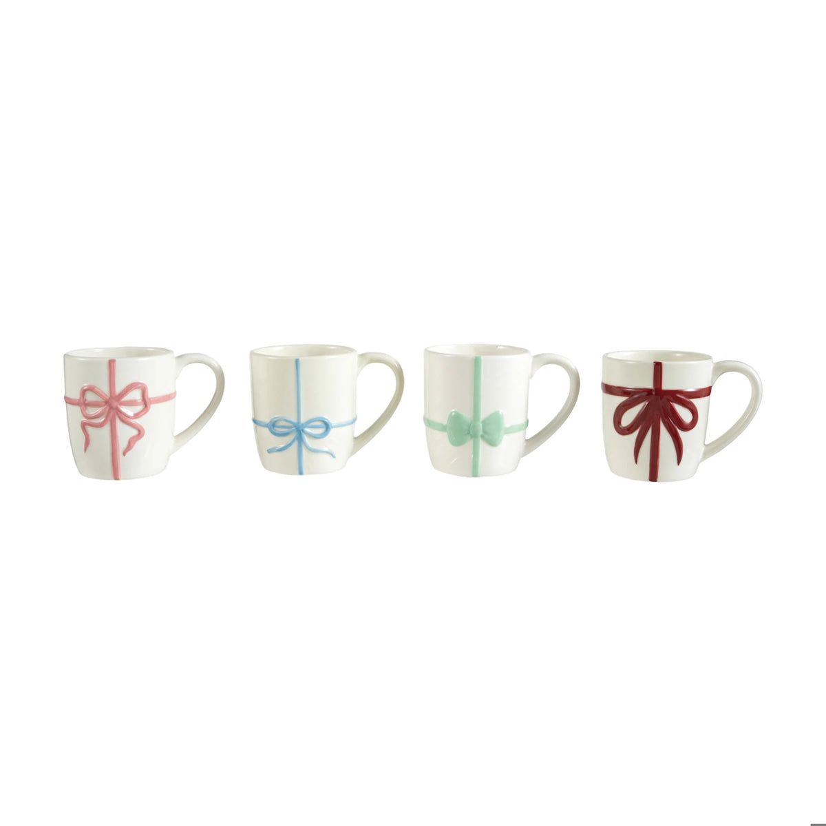 Stoneware Bow Mug