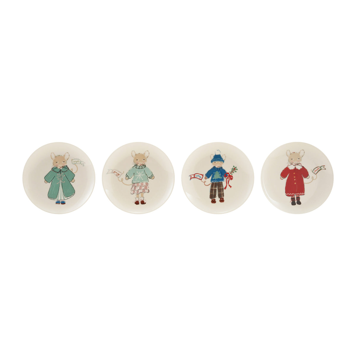 Stoneware Plate w/ Mouse