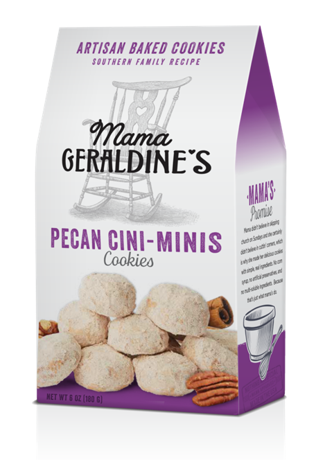 Pecan Cin-Minis Cookies  - Mama's Geraldine's