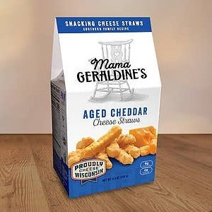Traditional Aged Cheddar Cheese Straws  - Mama's Geraldine's