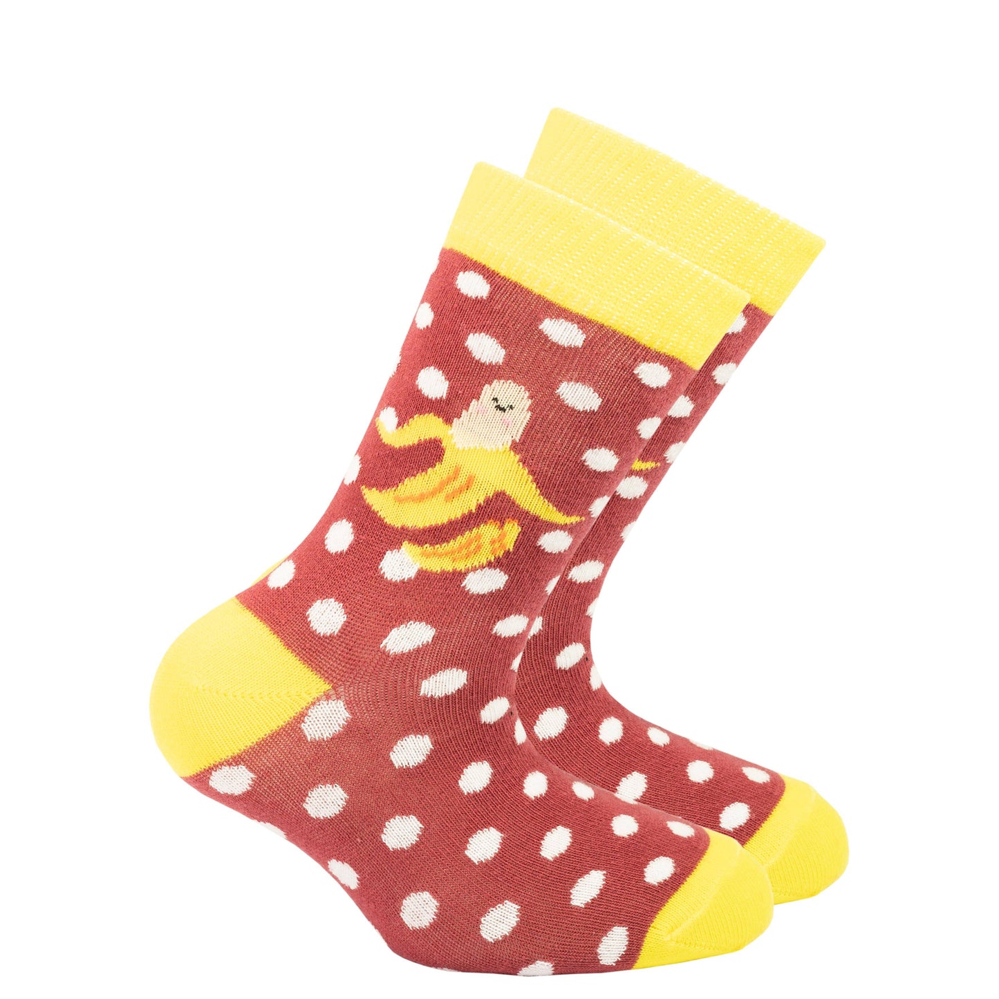 Kid's Banana Dot Socks