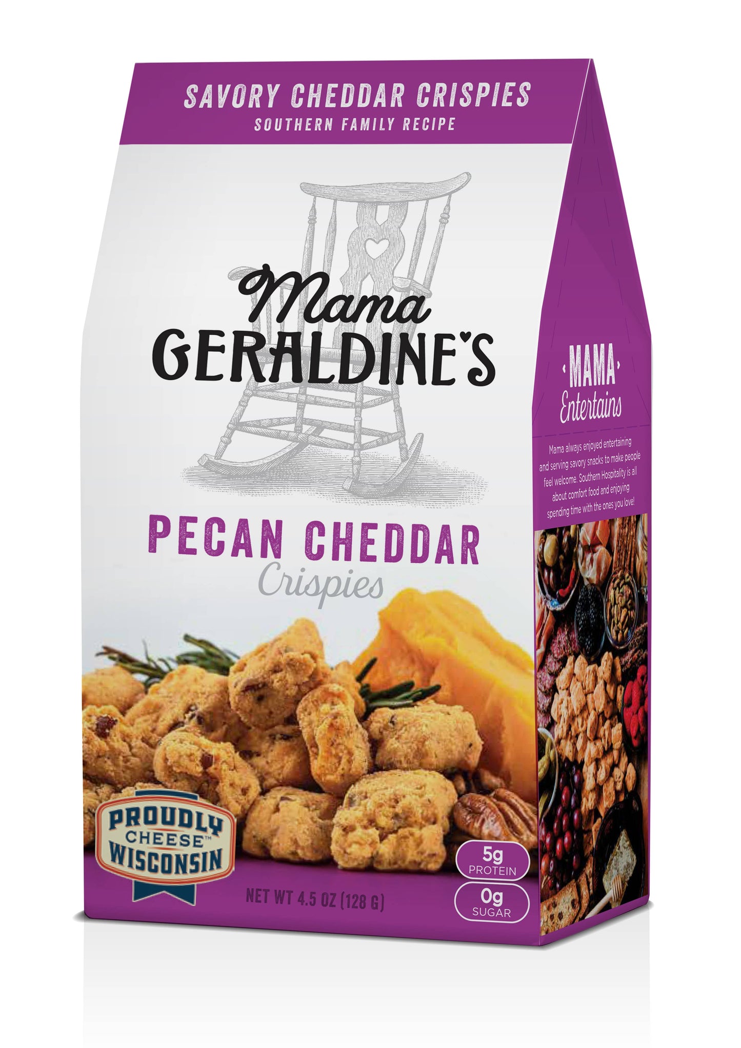 Pecan Cheddar Crispies - Mama's Geraldine's