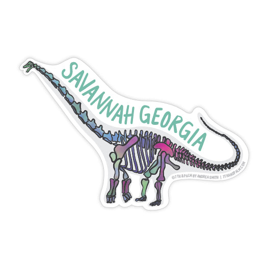 7th & Palm Stickers - Local Artist - Andrea Smith