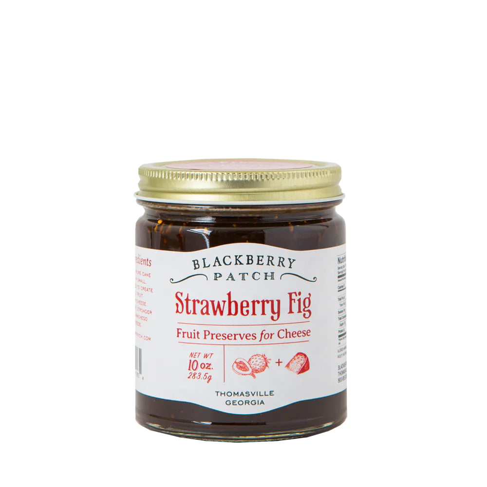 Strawberry Fig Preserves for Cheese - Blackberry Patch - Local Brand