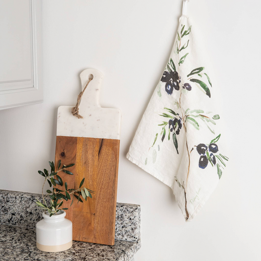 Olives Kitchen Towel - Darling Lemon - Local Brand