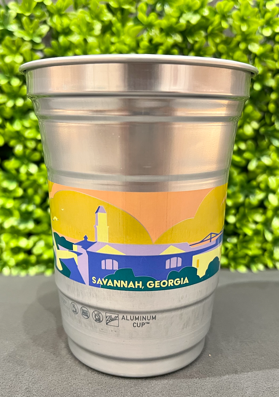 City of Savannah Aluminum To-Go Cup