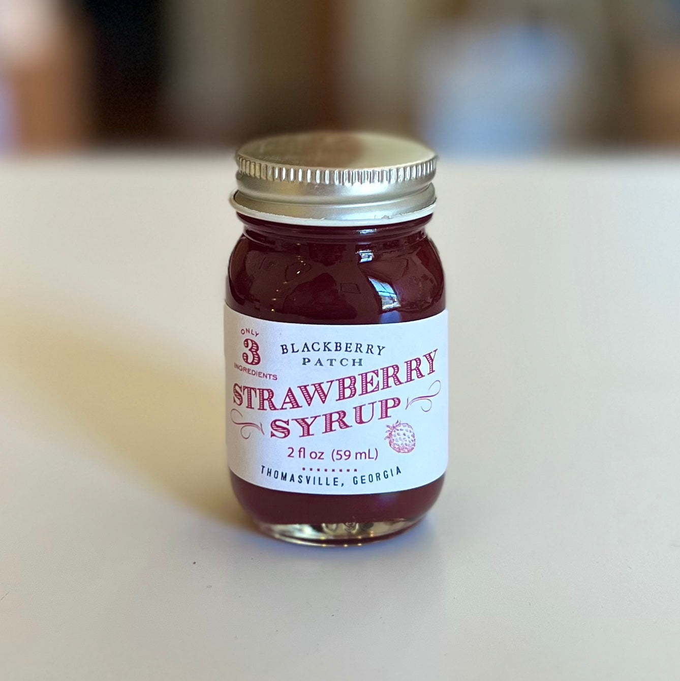 Mini Strawberry Syrup - Blackberry Patch - Local Brand
